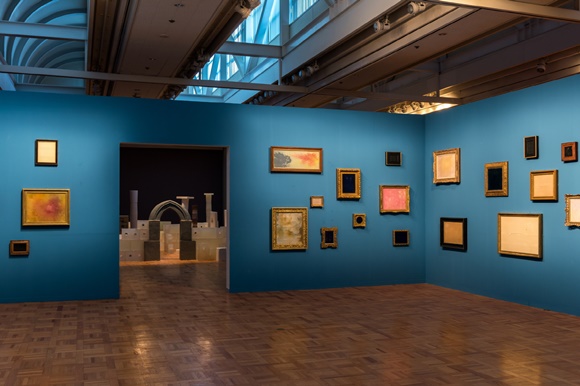 Painting Series, Soap, fragrance, pigment, frame, 2014