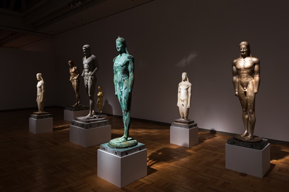  Weathering Project-A Petrified Time Series: Kuros, Soap, fragrance, pigment, silver leaf, copper leaf, gold leaf, varnish